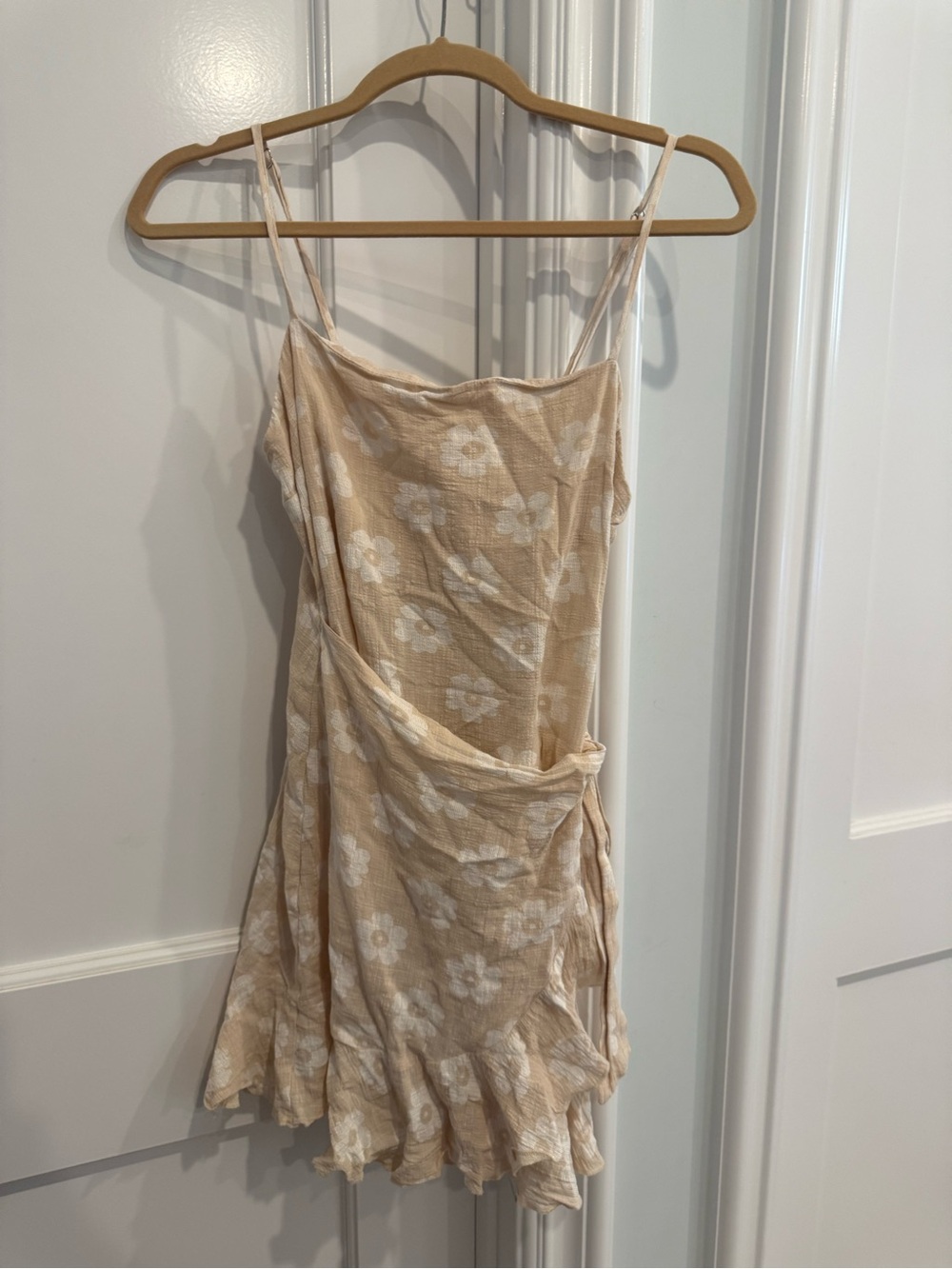 Princess Polly Beige Floral Mini Dress